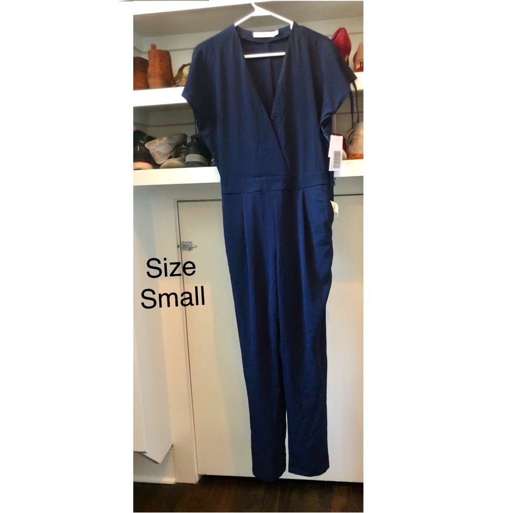 Navy Jumpsuit